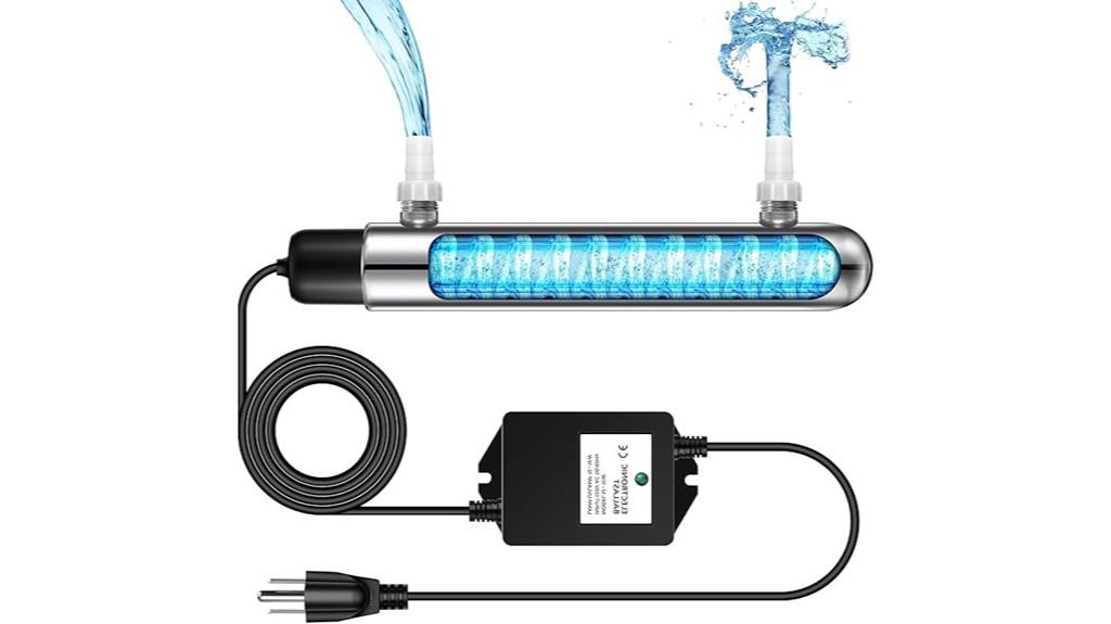 aquarium uv light 12w