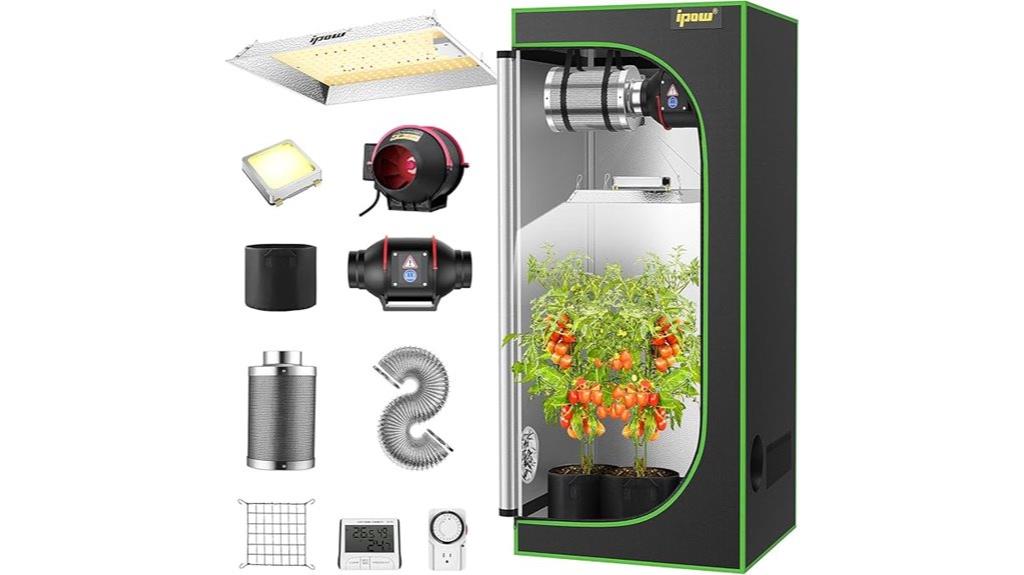 compact grow tent kit