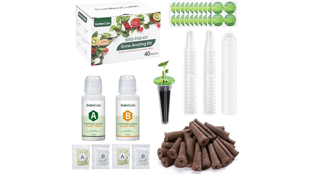 complete hydroponic growing kit