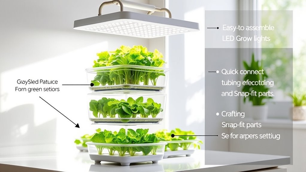 easy quick assembly gardening