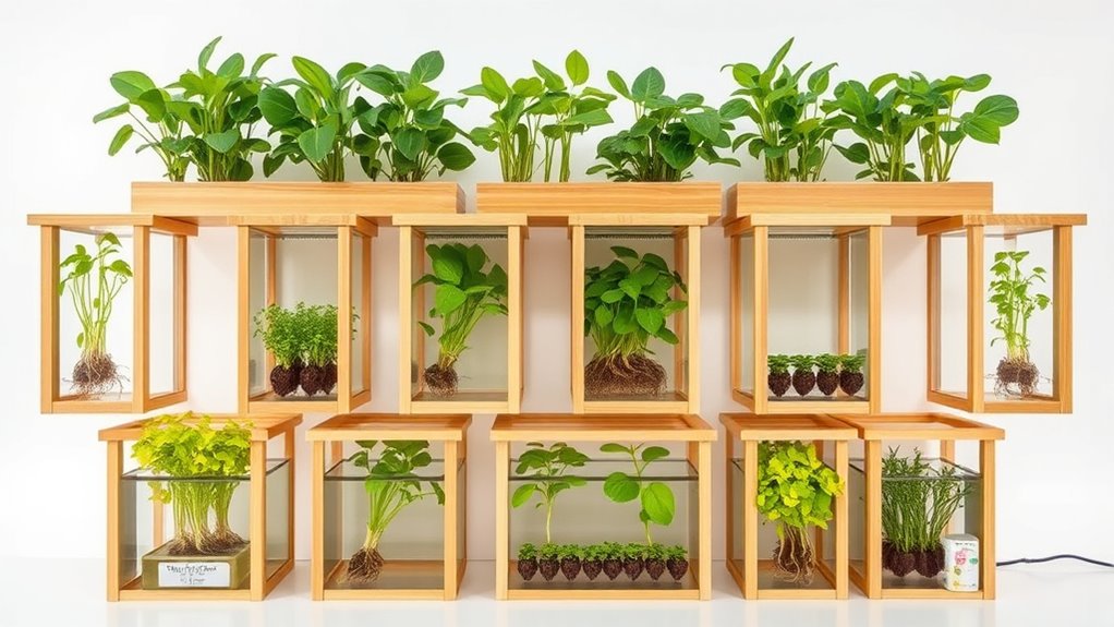 eco friendly hydroponic kit selection