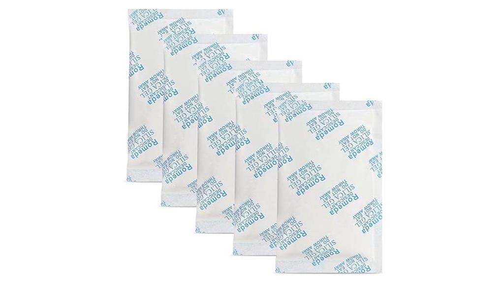 fifteen 20g silica packs