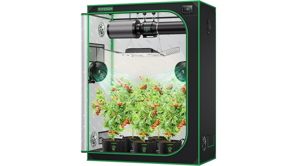 grow tent with window