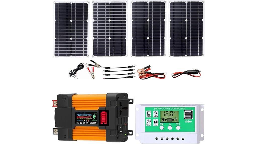 high power solar kit
