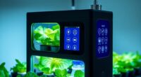 high tech hydroponic growing