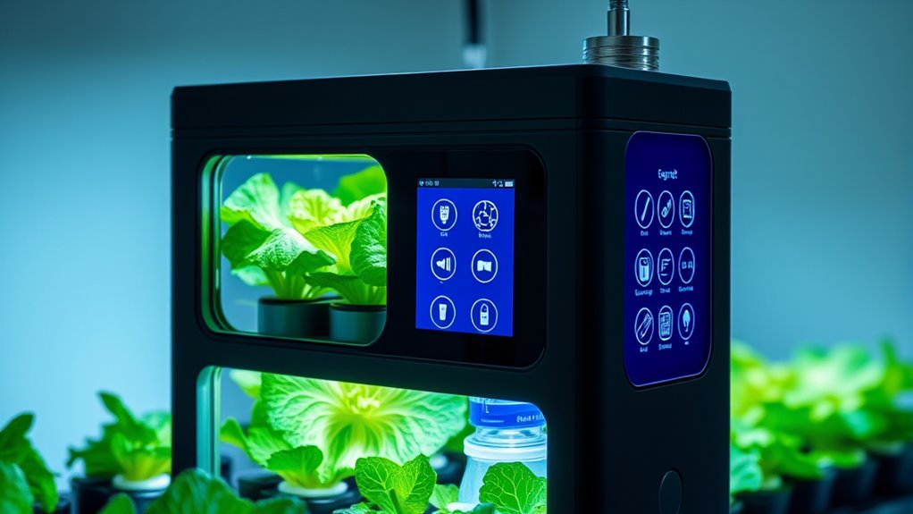 high tech hydroponic growing
