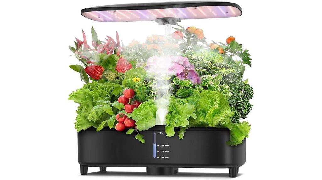hydroponic atomization growing system
