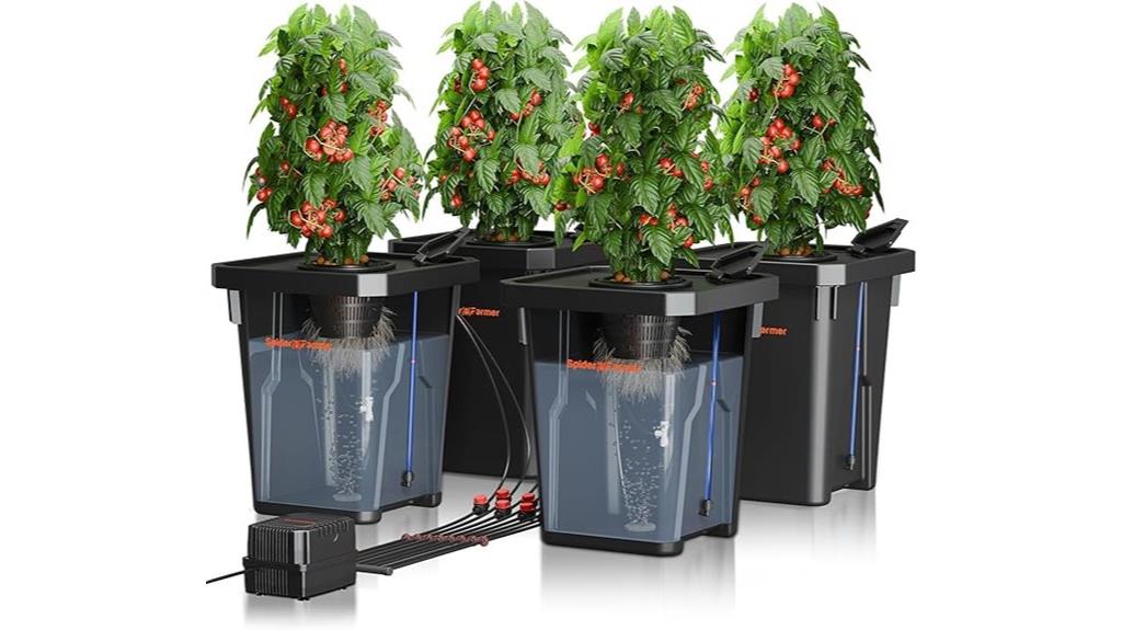 hydroponic bucket growing system