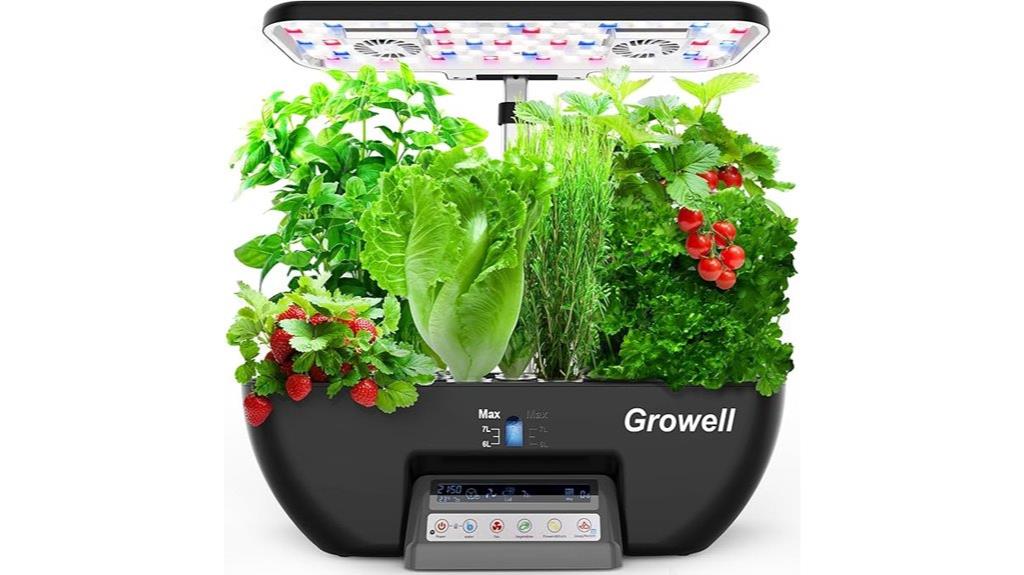 hydroponic kit with lights