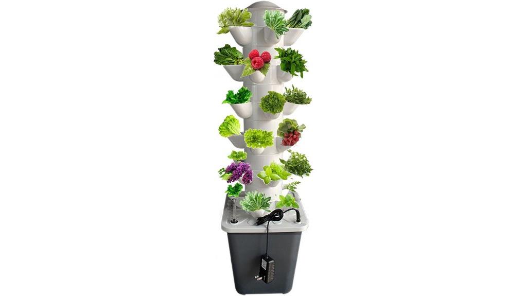 hydroponic kit with pods