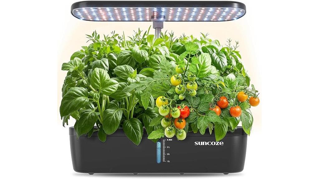 hydroponic kit with twelve