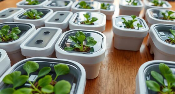 hydroponic kits with observation lids