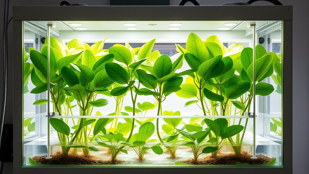 hydroponic kits with windows
