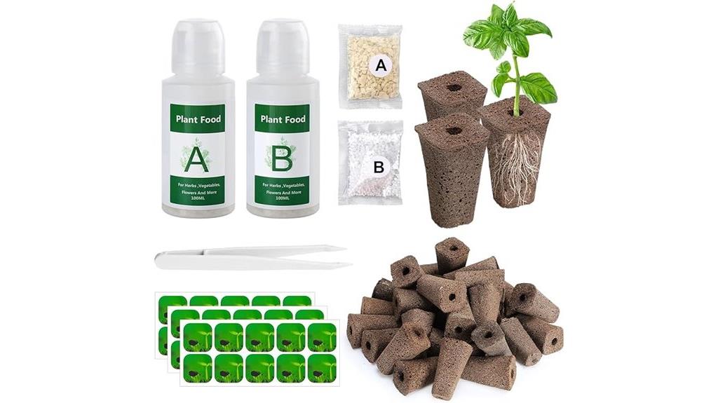 hydroponic seed sponges kit
