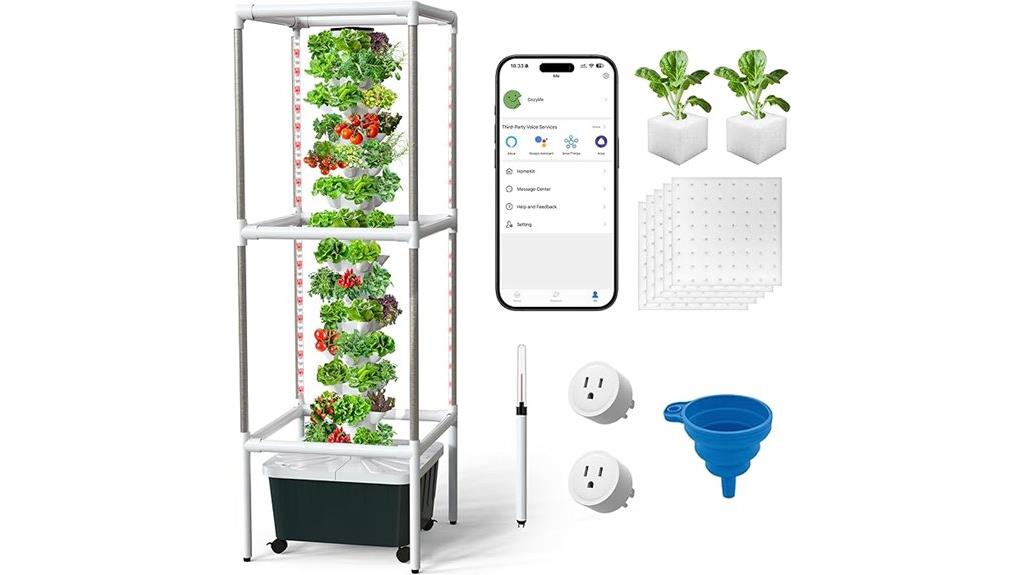 hydroponic tower grow kit