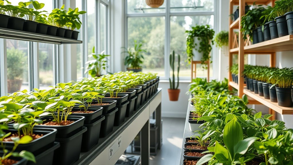 indoor garden germination stations