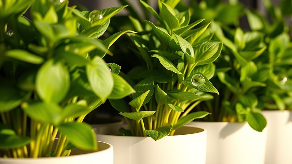 indoor garden water alerts