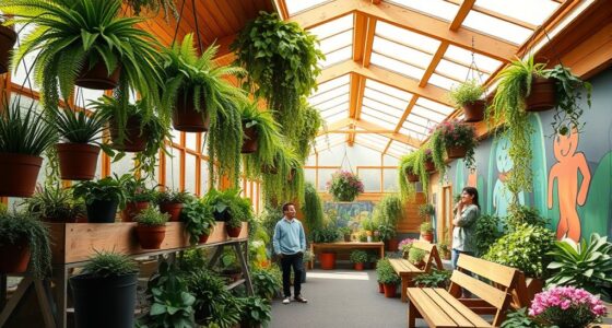 indoor gardens enhance community spaces