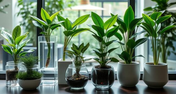 indoor gardens with water alerts