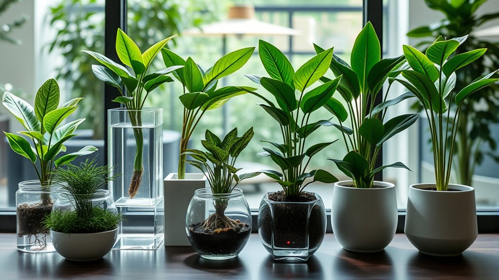 indoor gardens with water alerts