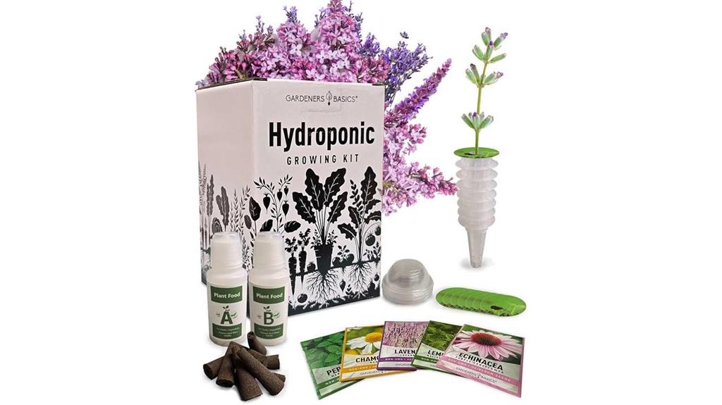 indoor herb growing kit
