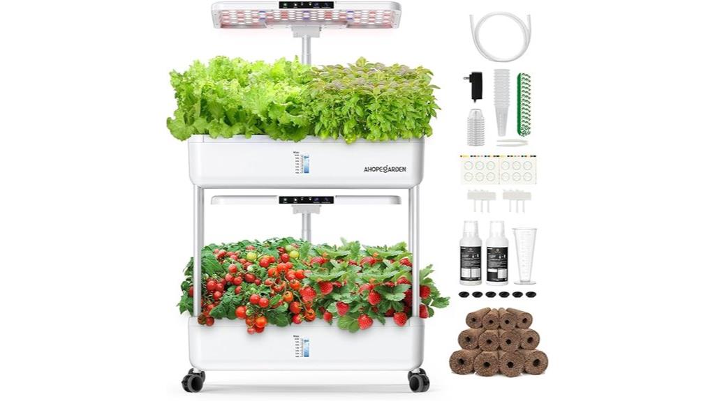 indoor hydroponic garden