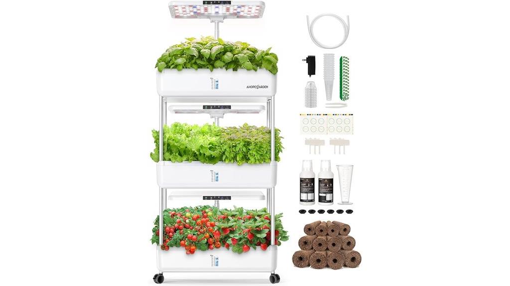 indoor hydroponic gardening kit