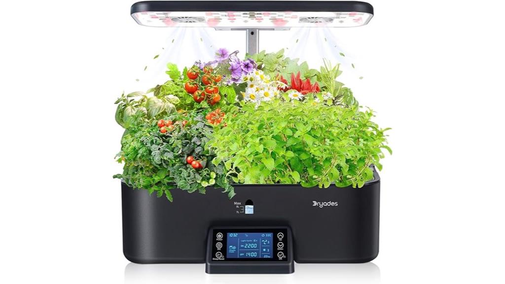 indoor hydroponic growing system
