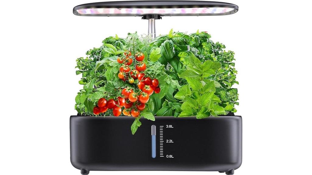 indoor hydroponic herb kit