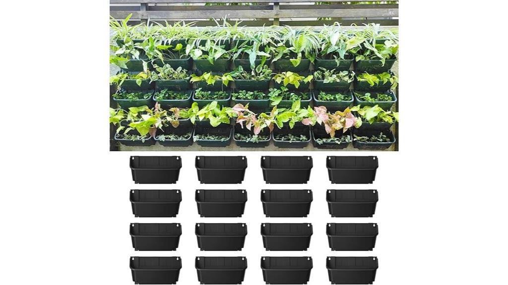 maxona 16 pack vertical planters