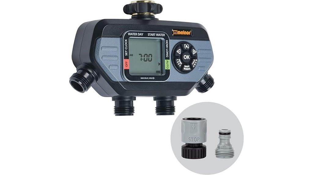 melnor 4 zone digital timer