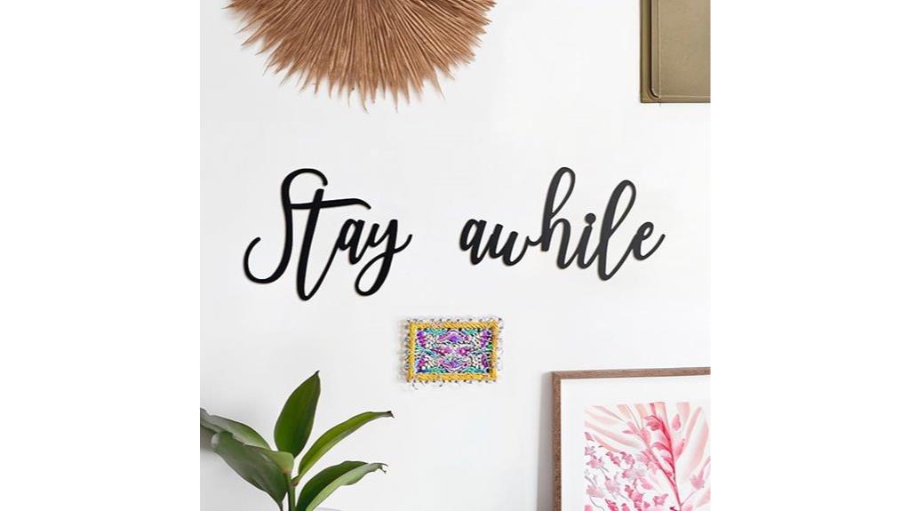 metal wall art decor