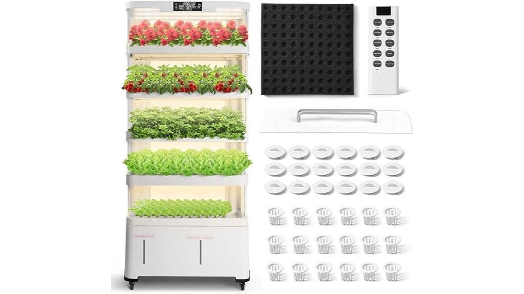 multi tier indoor gardening system