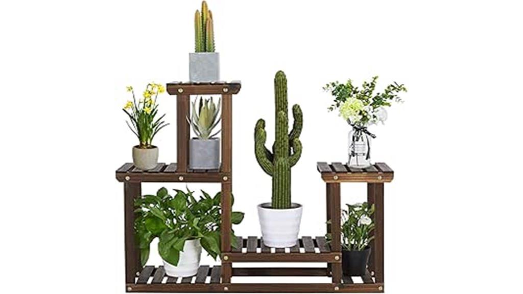 multi tier indoor plant stand