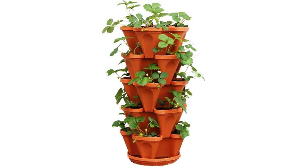 multi tiered garden planter