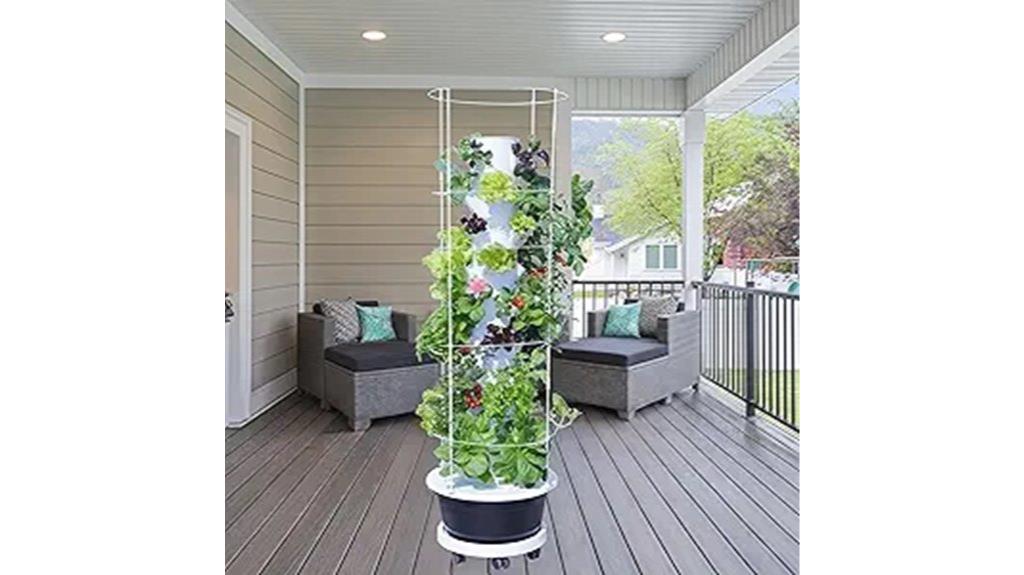 nine tier hydroponic garden