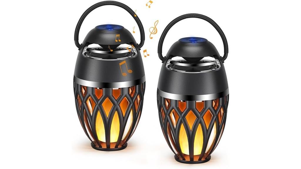 outdoor bluetooth lanterns pack