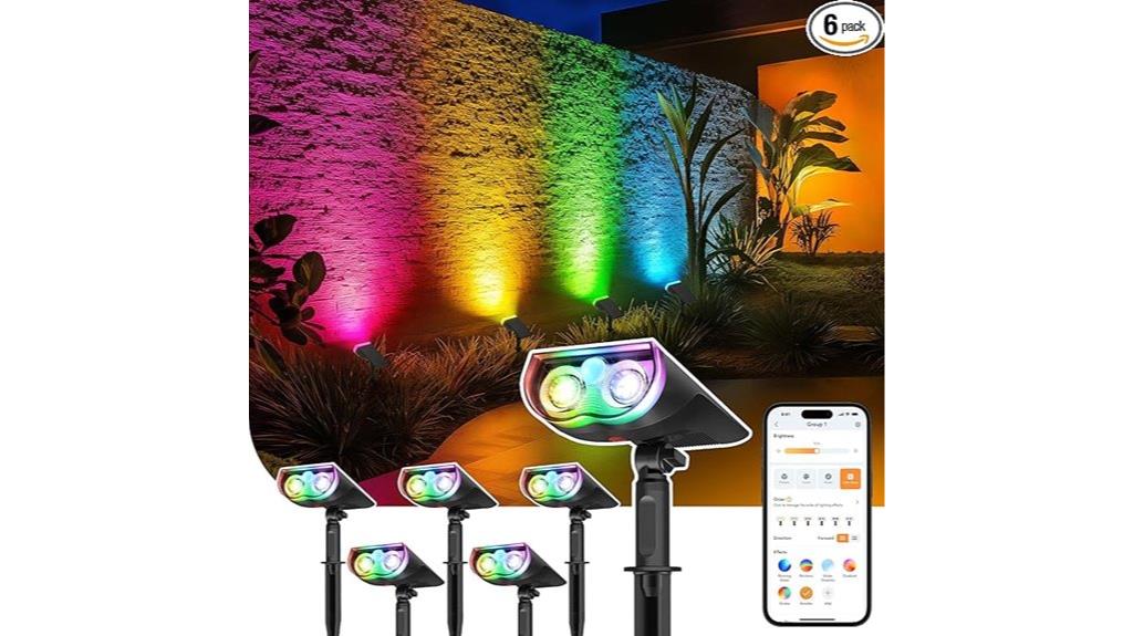 outdoor solar light set