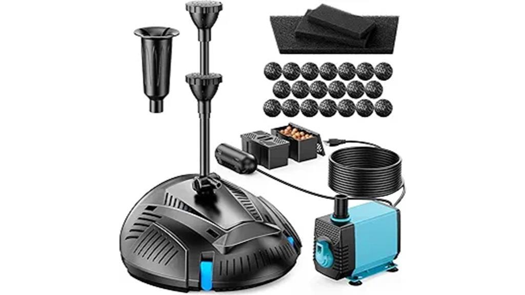 pond filter water pump