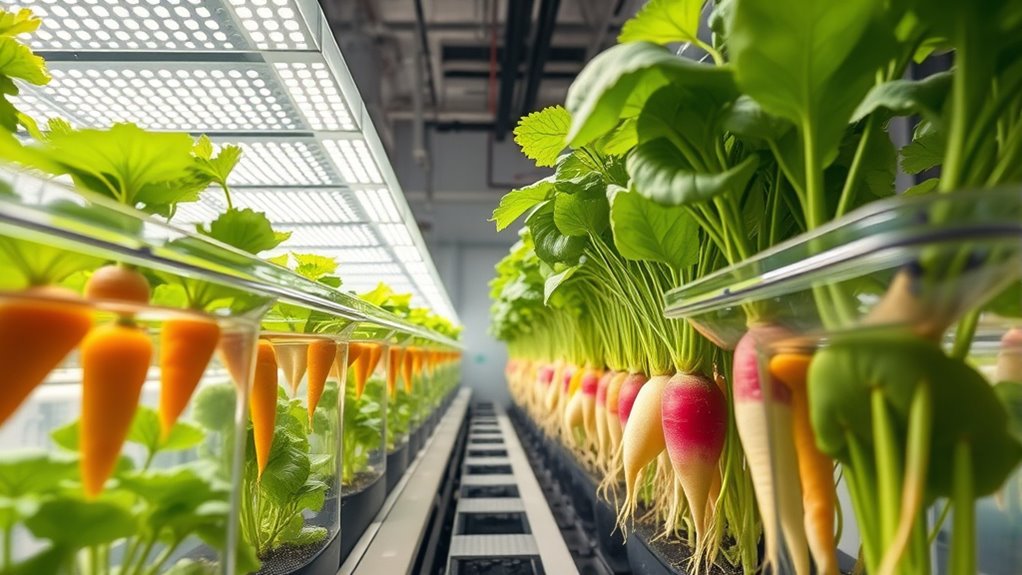 root vegetable hydroponic considerations