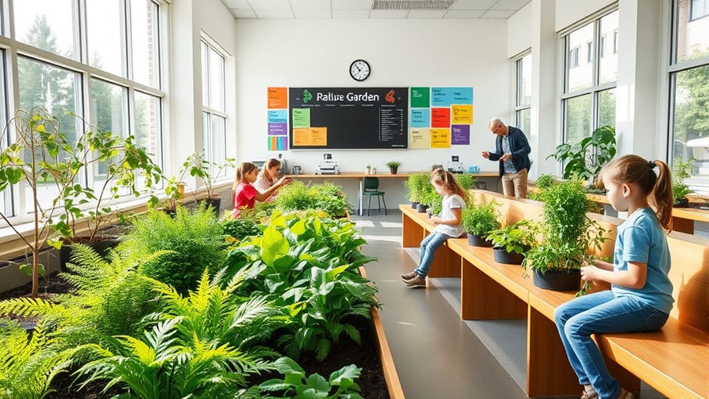 school indoor garden considerations
