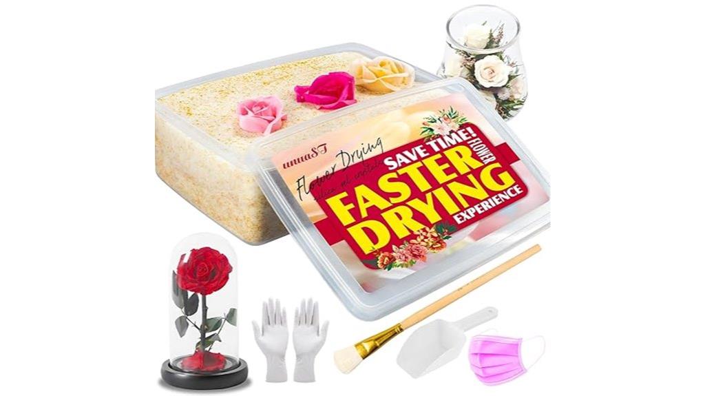 silica gel flower drying kit