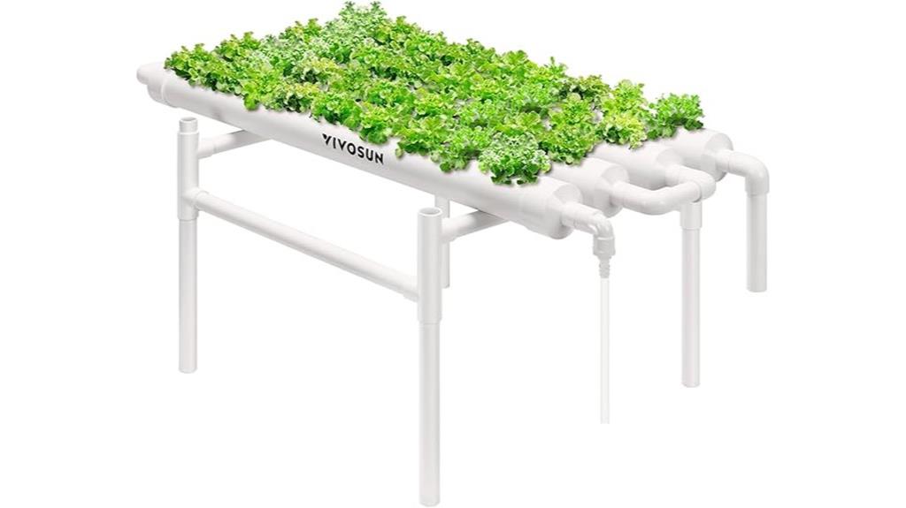 single layer 36 plant hydroponic
