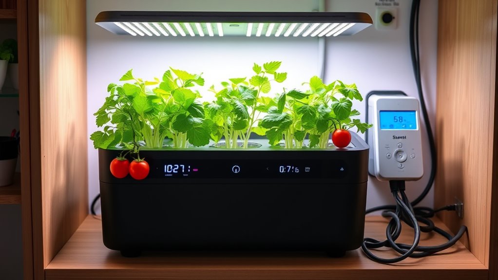 smart hydroponic system features
