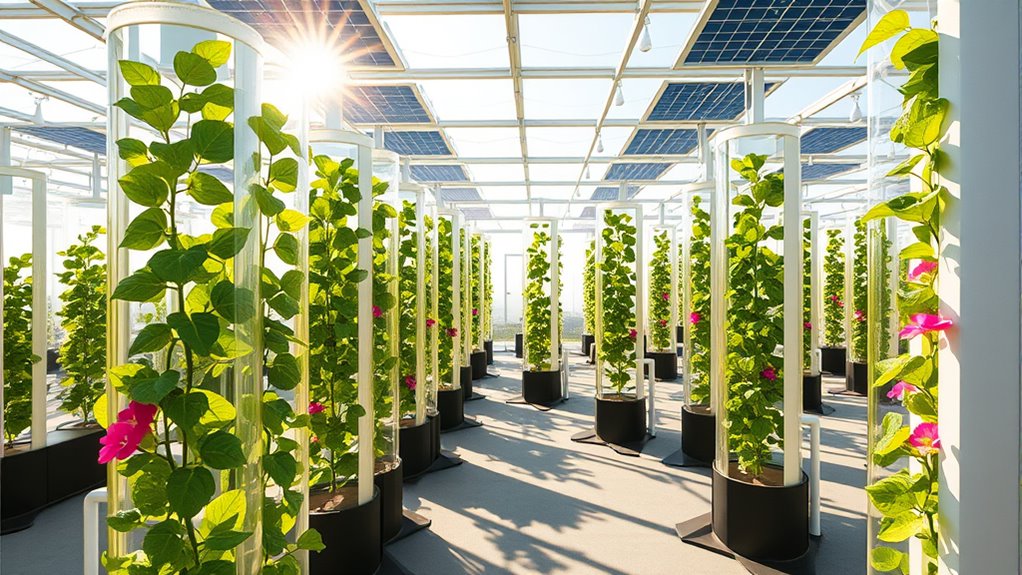 solar powered hydroponic systems
