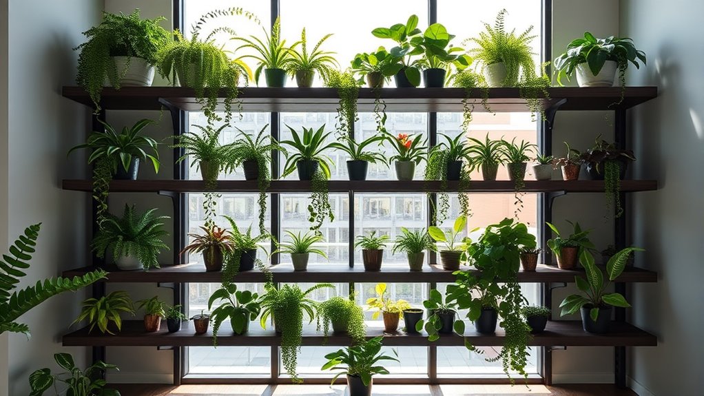stylish adjustable indoor gardens