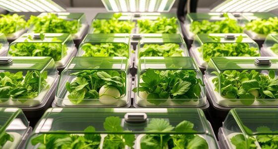 stylish hydroponic glass kits