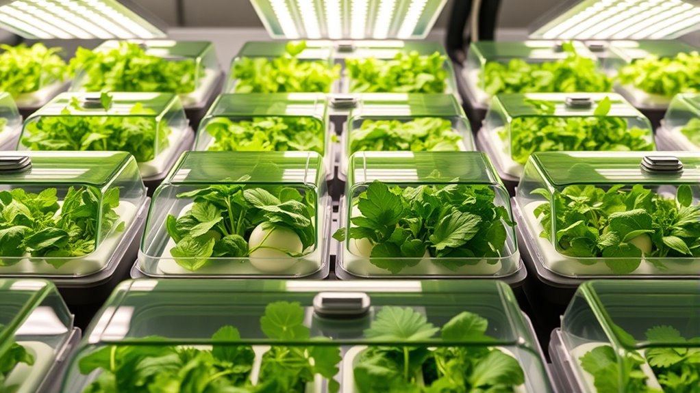stylish hydroponic glass kits