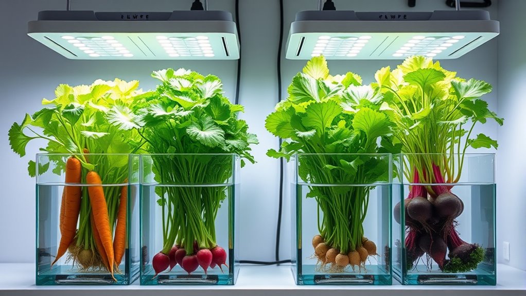 top hydroponic root vegetable kits
