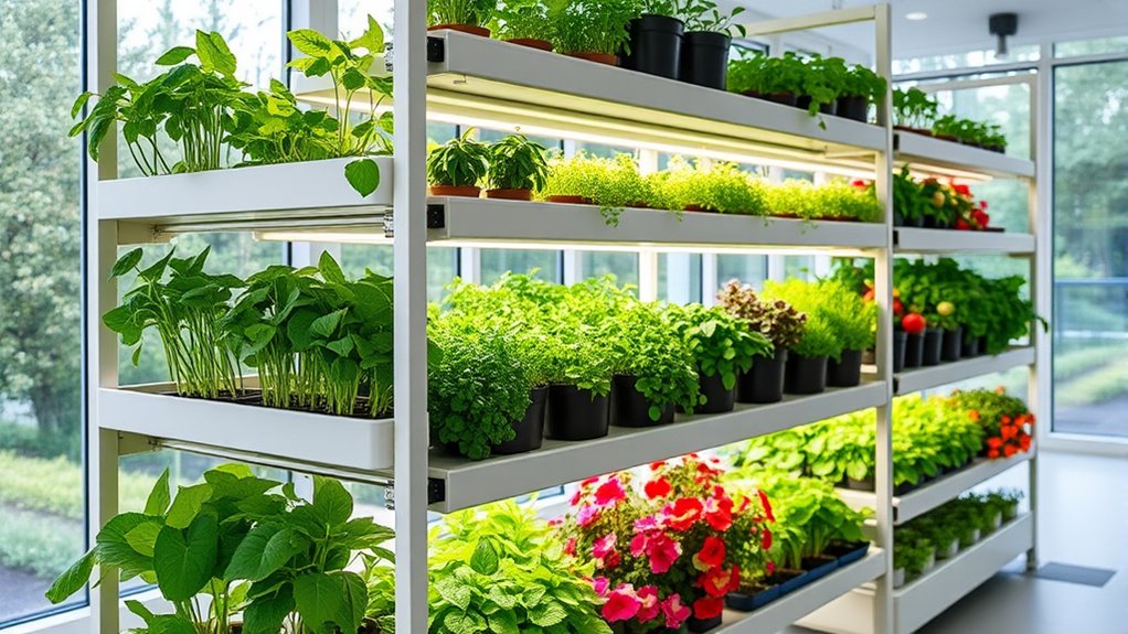 automated light and nutrients